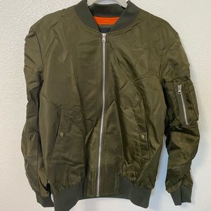 American Stitch Rose Bomber Jacket